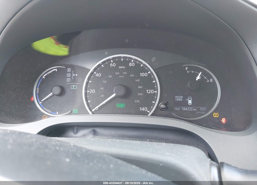 2012 LEXUS CT 200H VIN: JTHKD5BH1C2084270