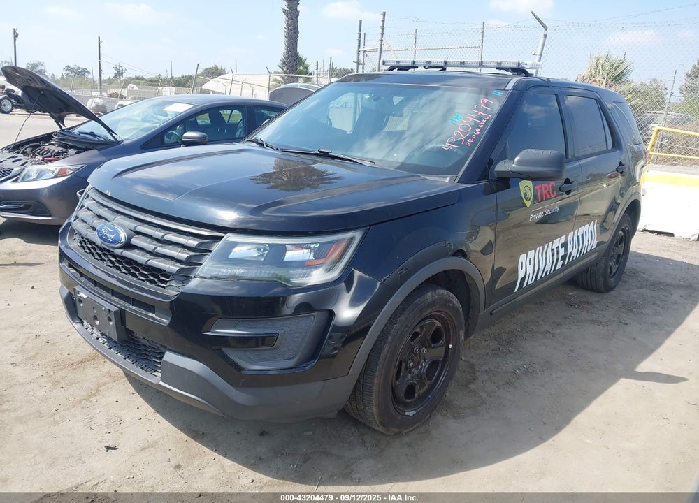 2016 FORD POLICE INTERCEPTOR UTILITY VIN: 1FM5K8ARXGGD04820