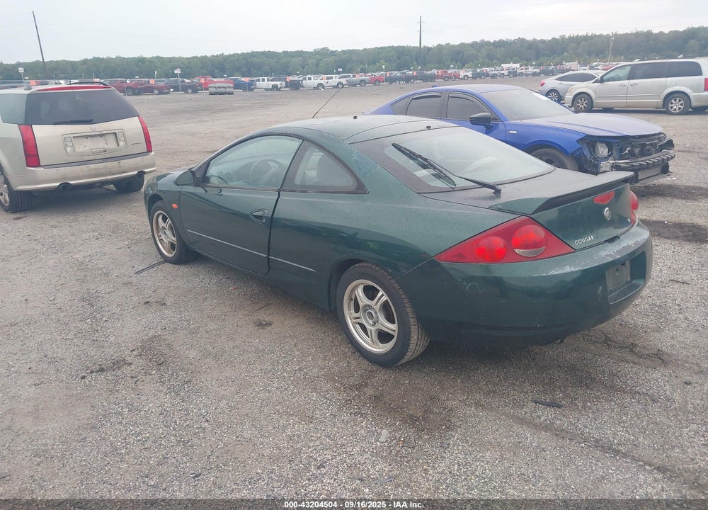 1999 MERCURY COUGAR V6 VIN: 1ZWFT61L7X5636286