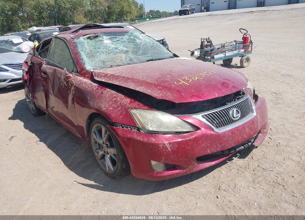 2009 LEXUS IS 250 VIN: JTHBK262392089814