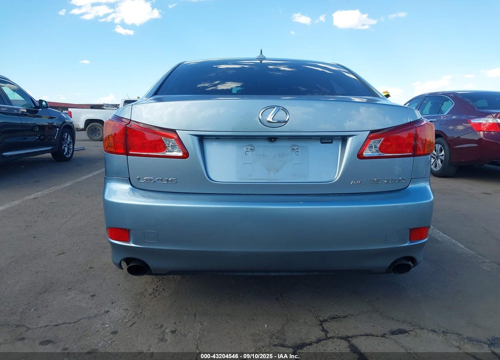 2010 LEXUS IS 250 VIN: JTHCF5C23A2032709