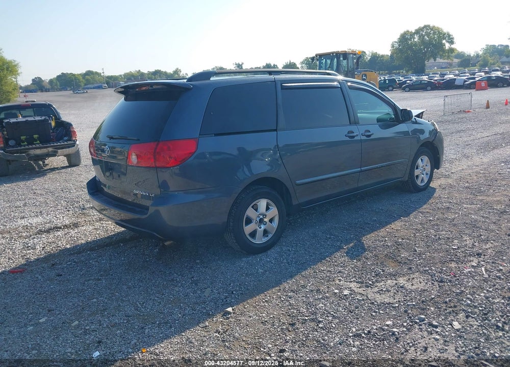 2008 TOYOTA SIENNA LE VIN: 5TDZK23CX8S143565