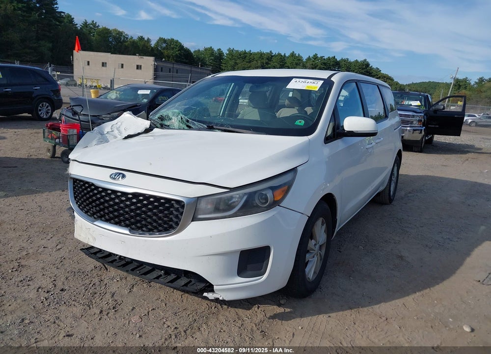 2017 KIA SEDONA L VIN: KNDMA5C15H6279695