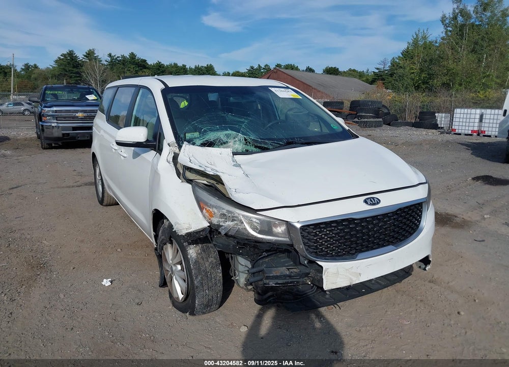 2017 KIA SEDONA L VIN: KNDMA5C15H6279695
