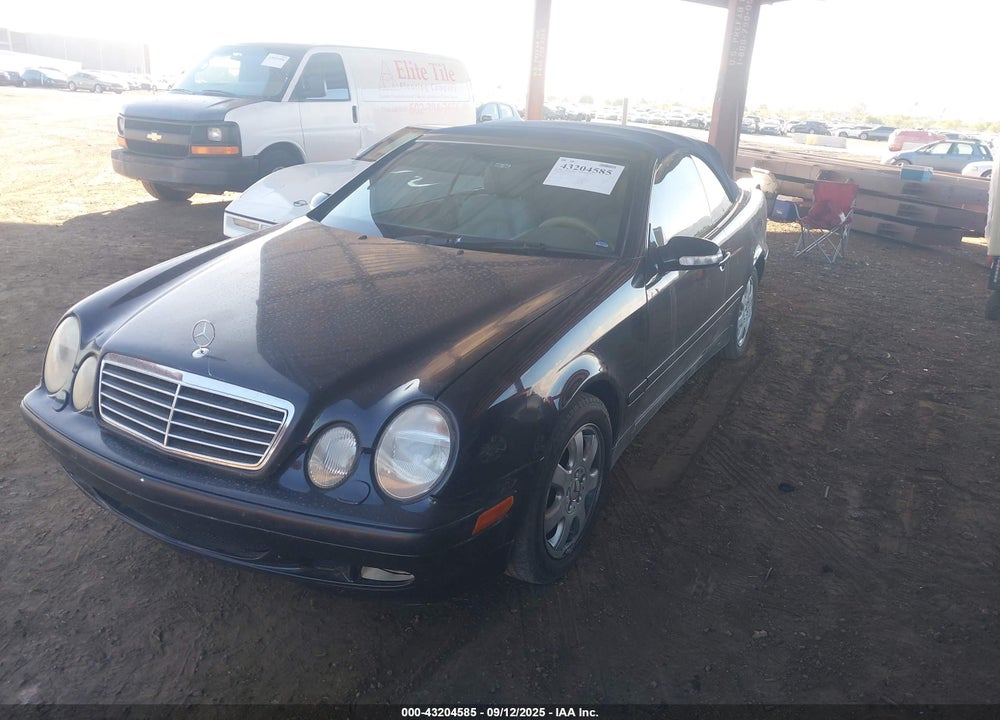2002 MERCEDES-BENZ CLK 320 VIN: WDBLK65G82T102601