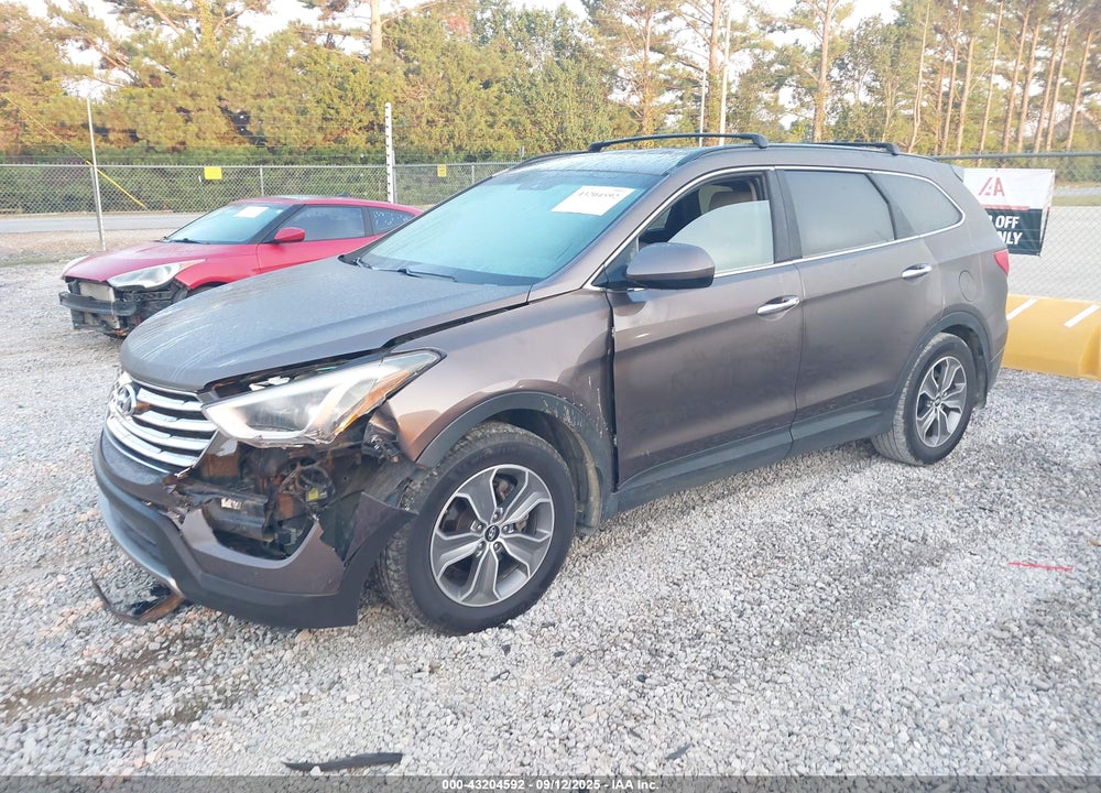 2013 HYUNDAI SANTA FE GLS VIN: KM8SM4HF4DU015124