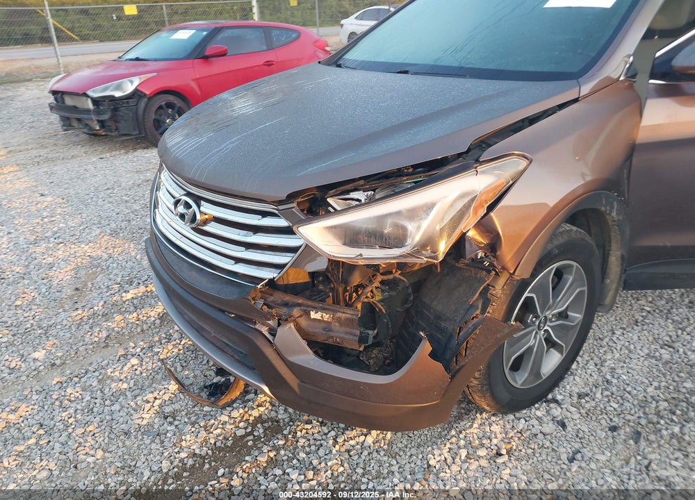 2013 HYUNDAI SANTA FE GLS VIN: KM8SM4HF4DU015124
