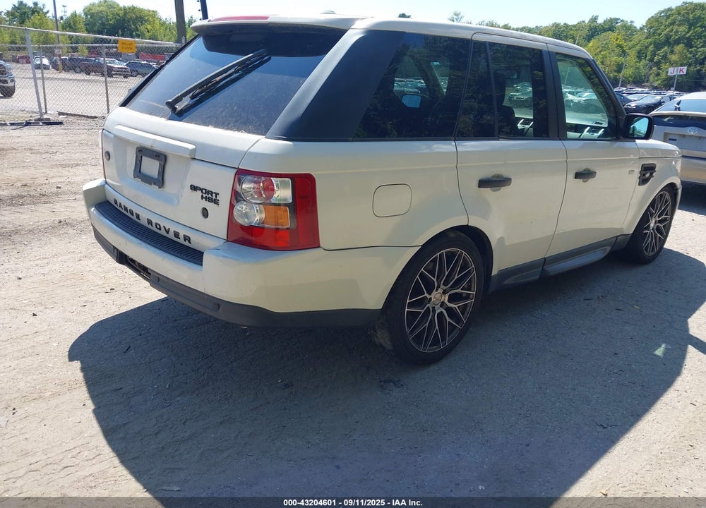 2009 LAND ROVER RANGE ROVER SPORT VIN: SALSK25459A198438