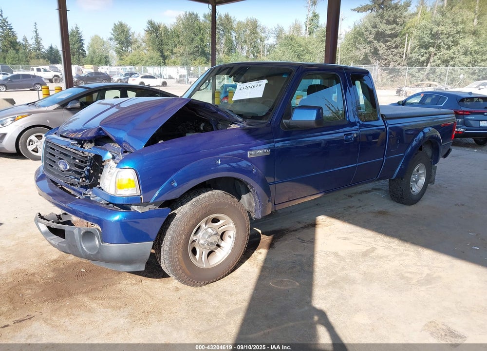 2008 FORD RANGER SPORT/XLT VIN: 1FTYR44U28PA32903