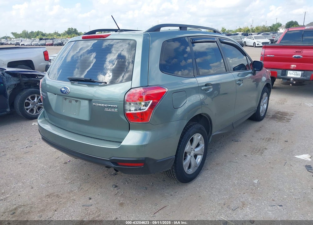 2015 SUBARU FORESTER VIN: JF2SJABC7FH443387