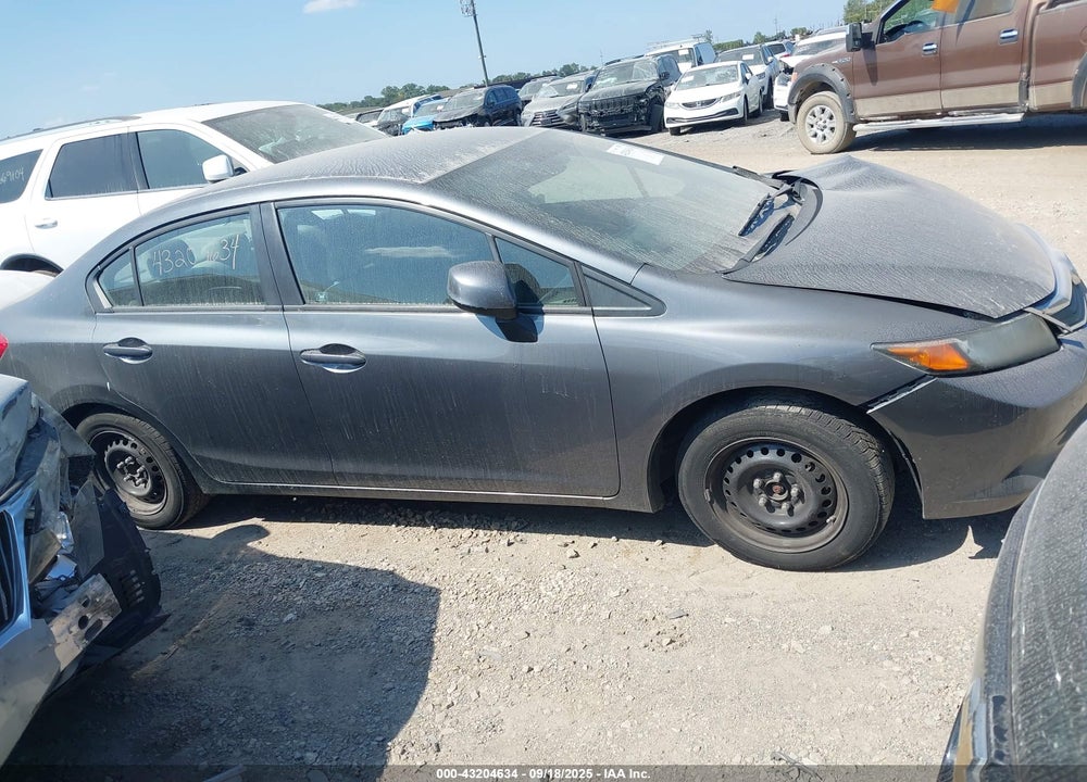 2012 HONDA CIVIC VIN: 19XFB2F50CE097733