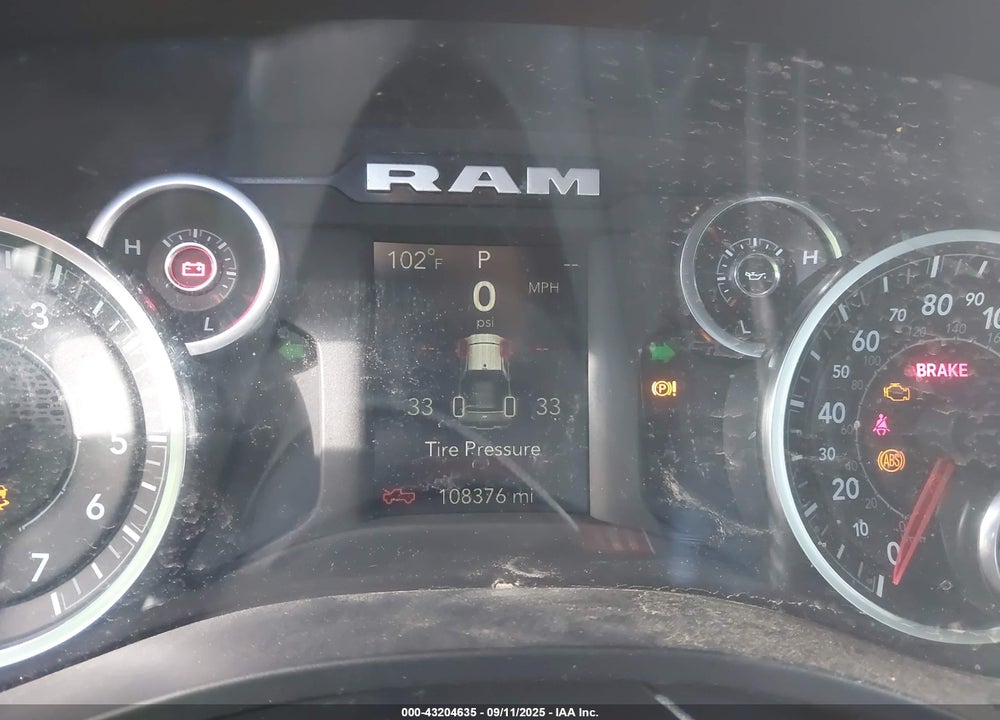 2023 RAM 1500 BIG HORN 4X4 5'7 BOX VIN: 1C6RRFFG3PN680131