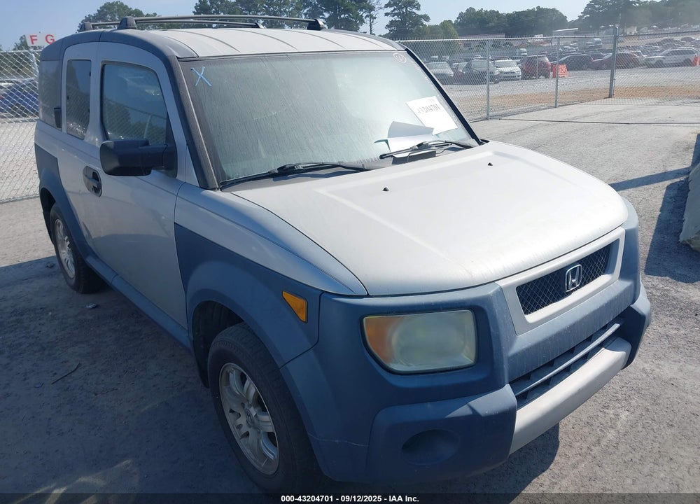 2006 HONDA ELEMENT EX VIN: 5J6YH18686L000839