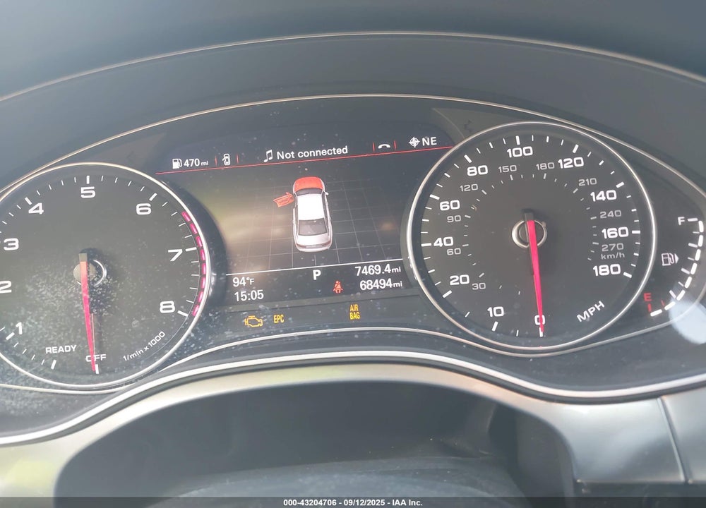 2017 AUDI A6 3.0T PREMIUM PLUS VIN: WAUF2AFCXHN002474