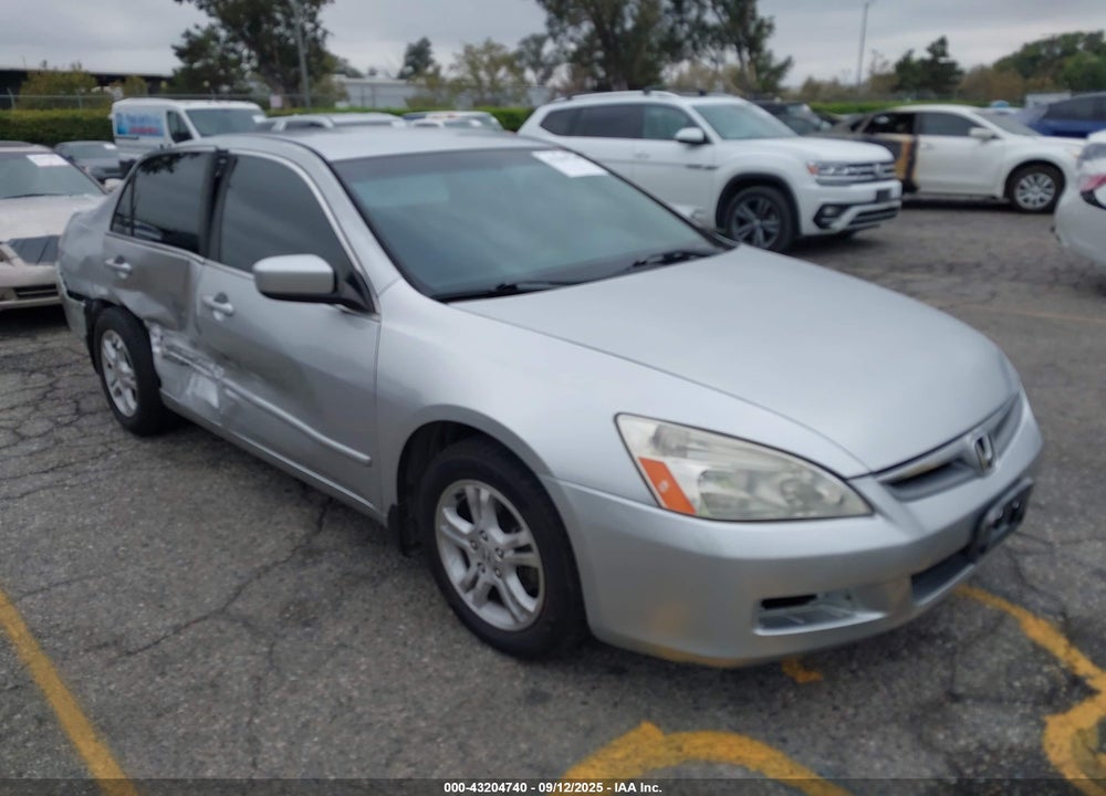 2007 HONDA ACCORD 2.4 SE VIN: 1HGCM56397A065872