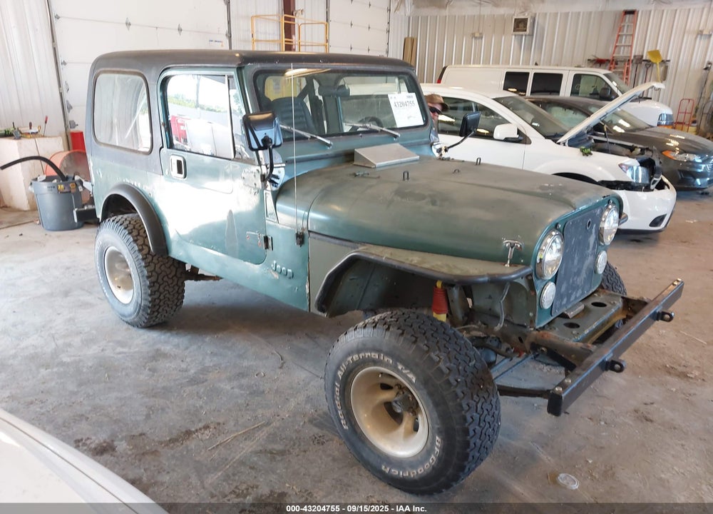 1986 JEEP CJ7 VIN: 1JCCF87E4GT091602