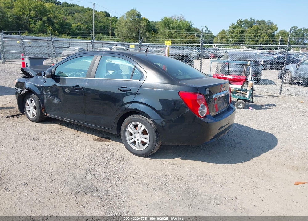 2012 CHEVROLET SONIC VIN: 1G1JC5SH8C4123093