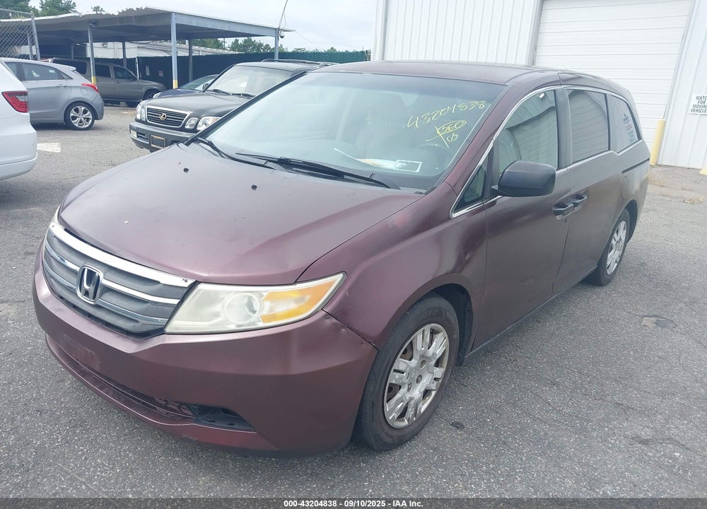 2013 HONDA ODYSSEY LX VIN: 5FNRL5H21DB045621