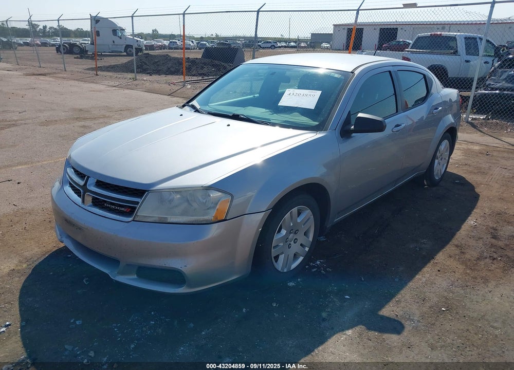 2014 DODGE AVENGER VIN: 1C3CDZAB0EN139632
