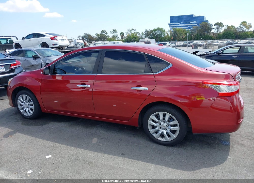 2015 NISSAN SENTRA FE+ S/S/SL/SR/SV VIN: 3N1AB7AP9FL656831