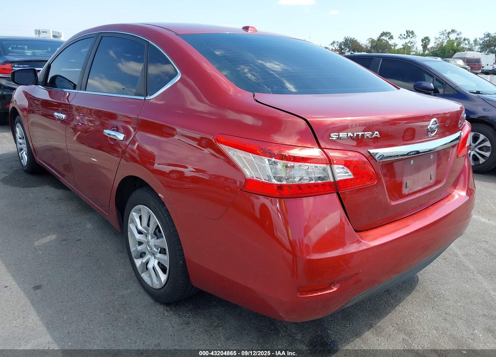 2015 NISSAN SENTRA FE+ S/S/SL/SR/SV VIN: 3N1AB7AP9FL656831