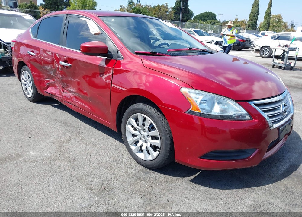 2015 NISSAN SENTRA FE+ S/S/SL/SR/SV VIN: 3N1AB7AP9FL656831