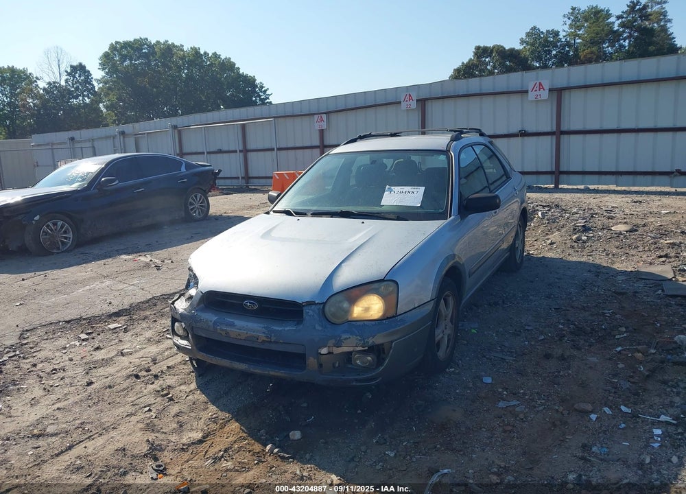 2004 SUBARU IMPREZA OUTBACK SPORT VIN: JF1GG68534H820924