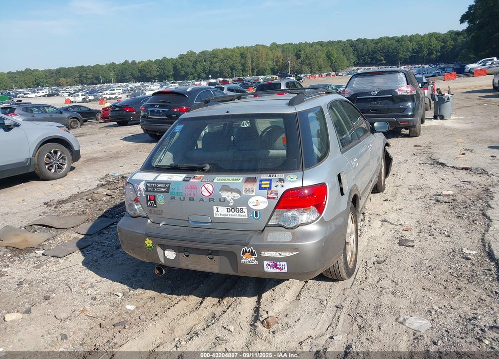 2004 SUBARU IMPREZA OUTBACK SPORT VIN: JF1GG68534H820924