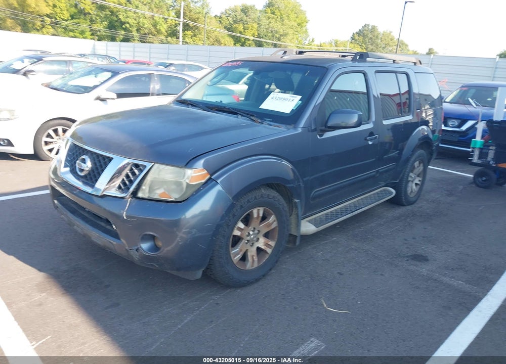 2010 NISSAN PATHFINDER VIN: 5N1AR1NB0AC613371