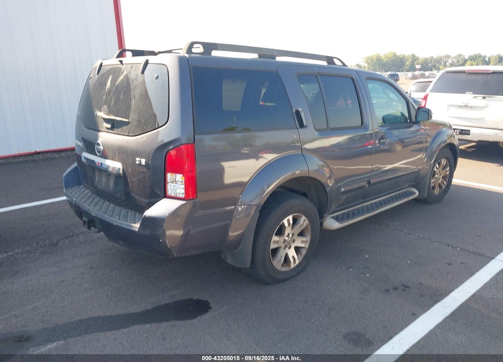 2010 NISSAN PATHFINDER VIN: 5N1AR1NB0AC613371