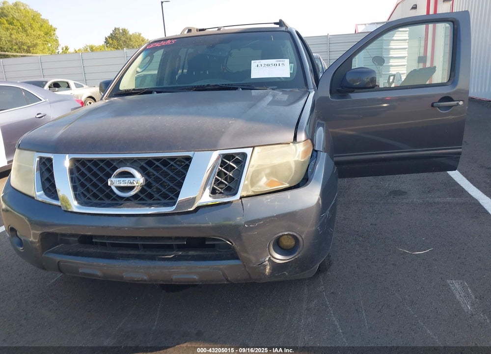 2010 NISSAN PATHFINDER VIN: 5N1AR1NB0AC613371