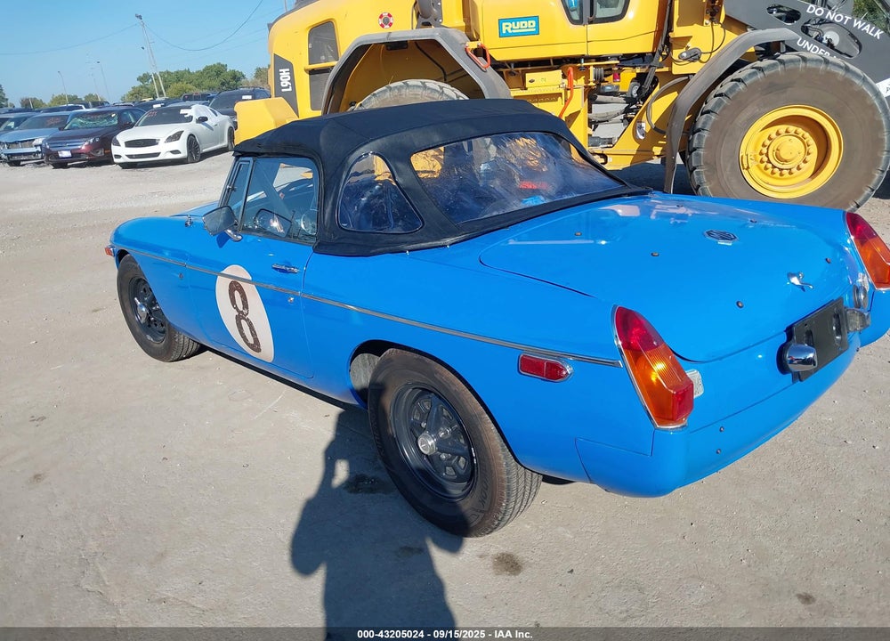 1976 MG B VIN: 000GHN5UG0398452G