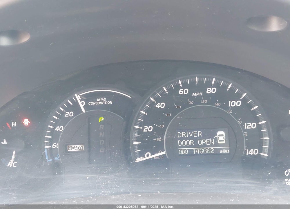 2009 TOYOTA CAMRY HYBRID VIN: 4T1BB46K99U102966