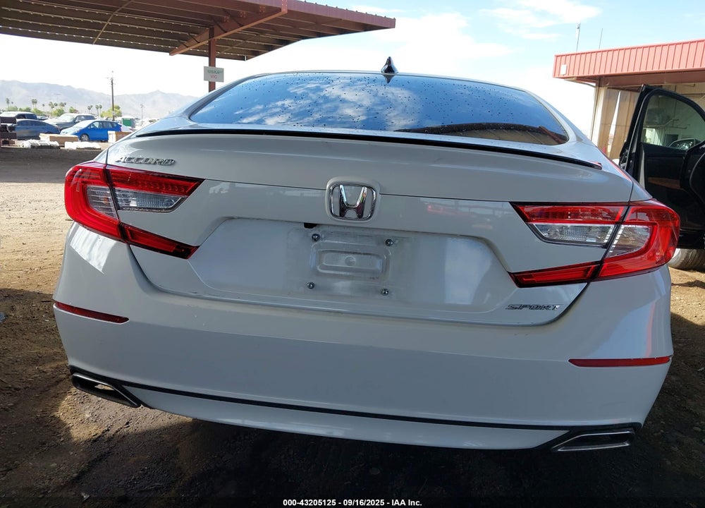 2022 HONDA ACCORD VIN: 1HGCV1F31NA106496