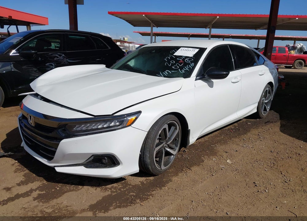 2022 HONDA ACCORD VIN: 1HGCV1F31NA106496