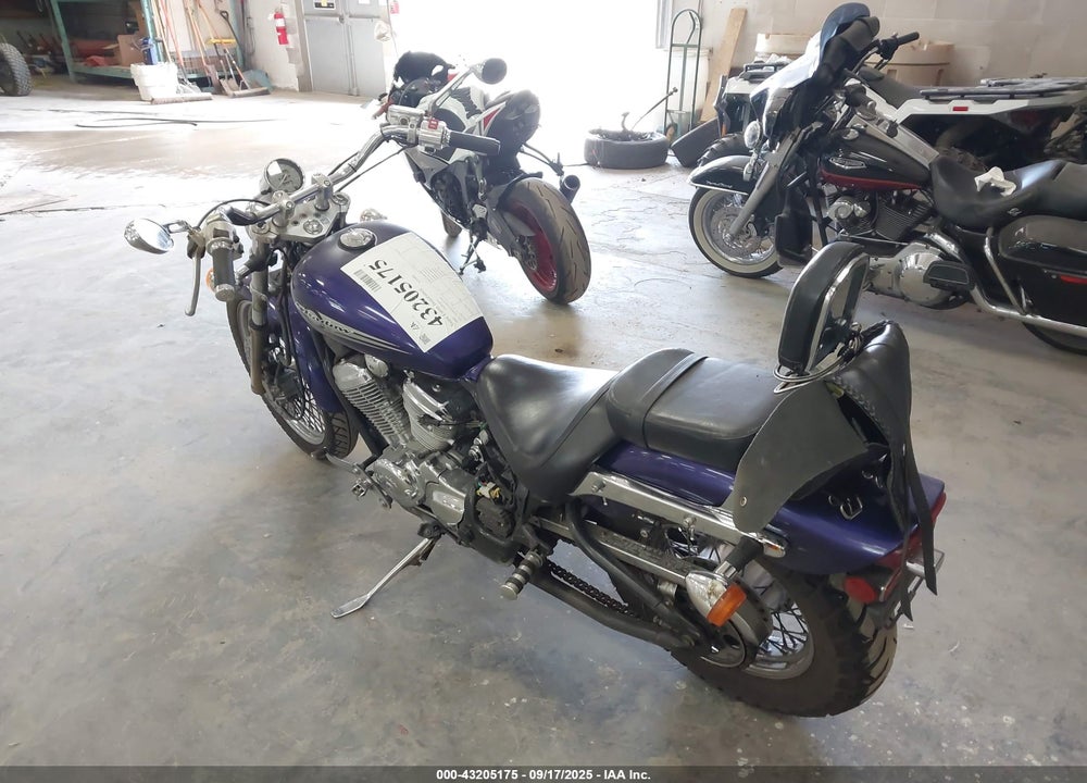 2002 HONDA VT600 CD VIN: JH2PC21342M312416