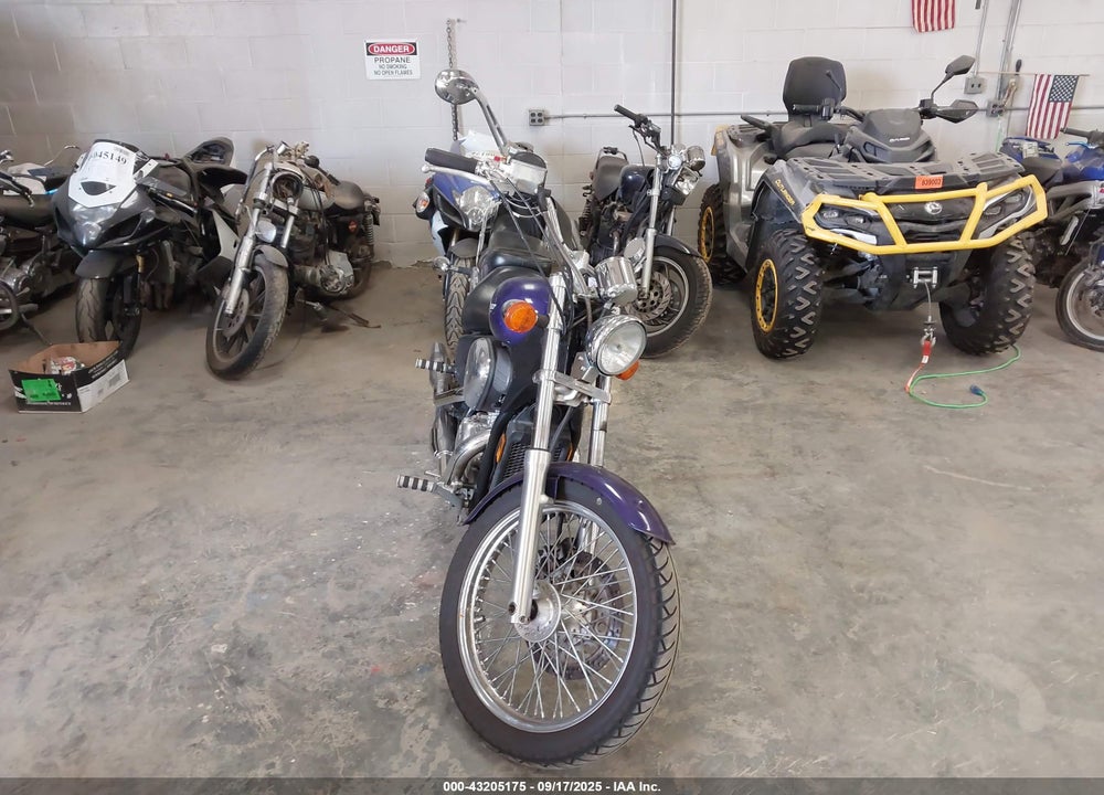2002 HONDA VT600 CD VIN: JH2PC21342M312416