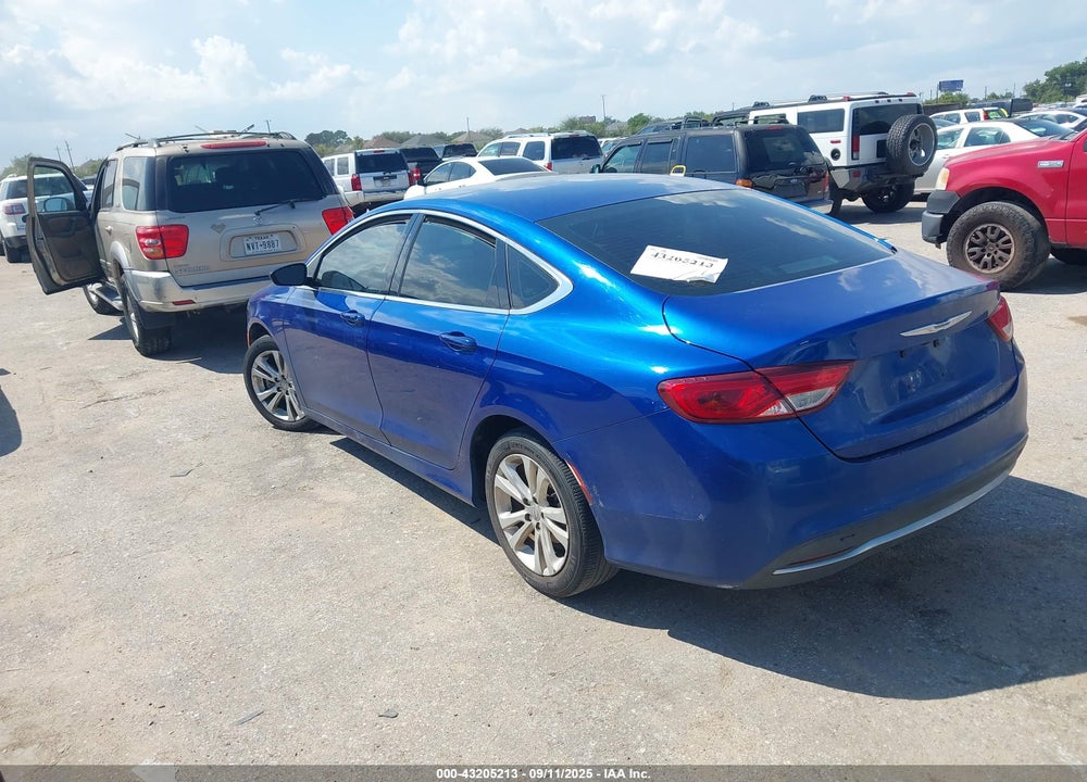 2016 CHRYSLER 200 VIN: 1C3CCCABXGN165318