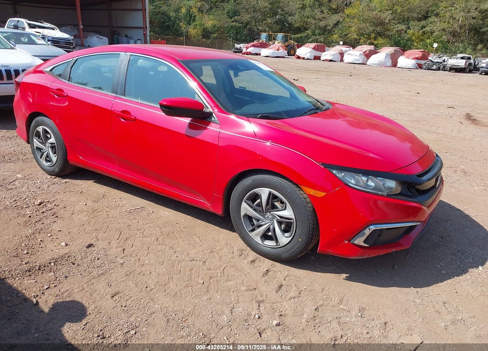 2019 HONDA CIVIC LX VIN: 2HGFC2F62KH507538
