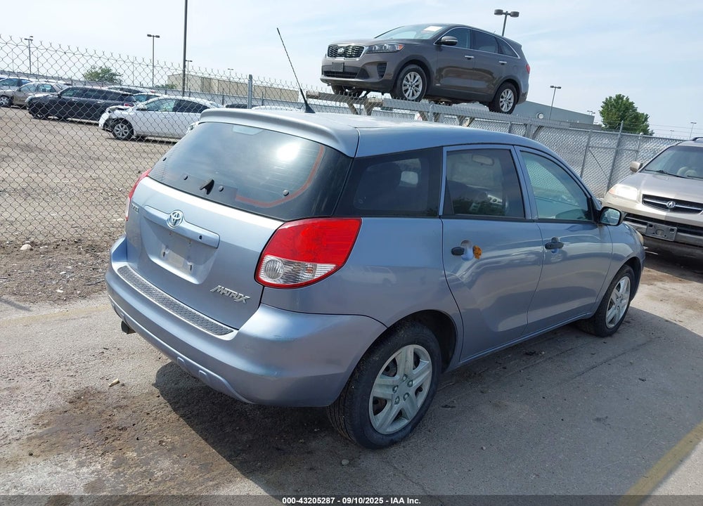 2004 TOYOTA MATRIX STANDARD VIN: 2T1KR32E24C176908