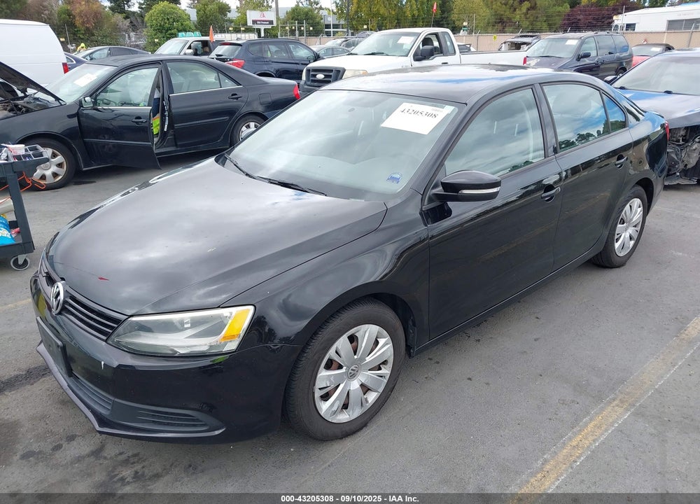 2012 VOLKSWAGEN JETTA 2.5L SE VIN: 3VWDX7AJ4CM114157
