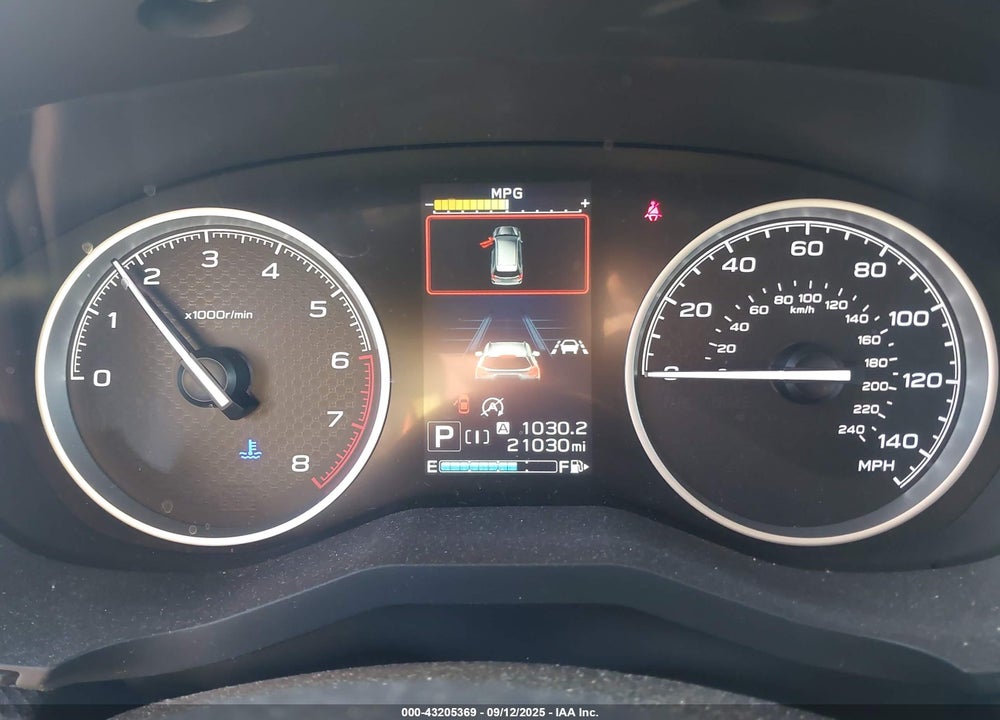 2019 SUBARU FORESTER VIN: JF2SKAEC7KH421697