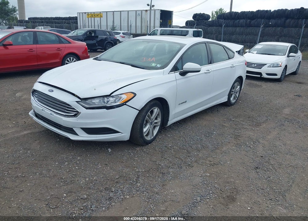 2018 FORD FUSION HYBRID SE VIN: 3FA6P0LU9JR197505