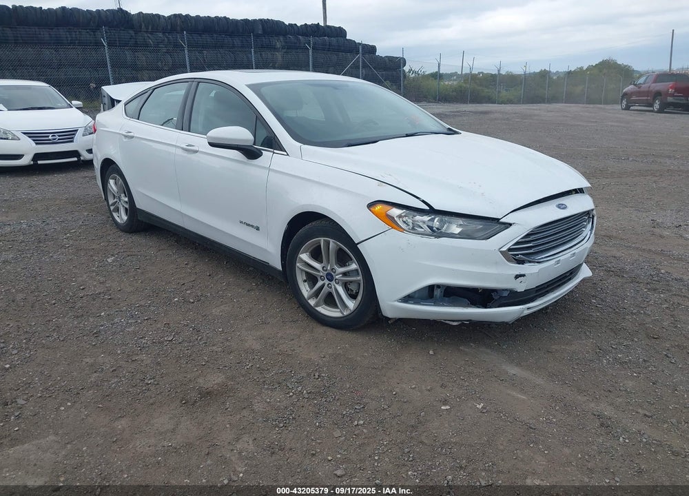 2018 FORD FUSION HYBRID SE VIN: 3FA6P0LU9JR197505