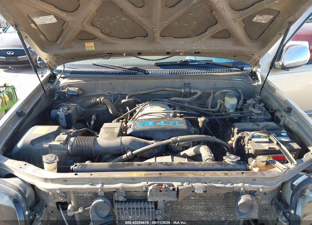 2002 TOYOTA TUNDRA SR5 V8 VIN: 5TBRT34142S306131
