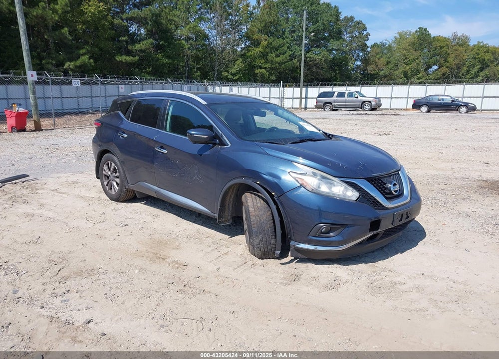 2015 NISSAN MURANO SL VIN: 5N1AZ2MH3FN272443