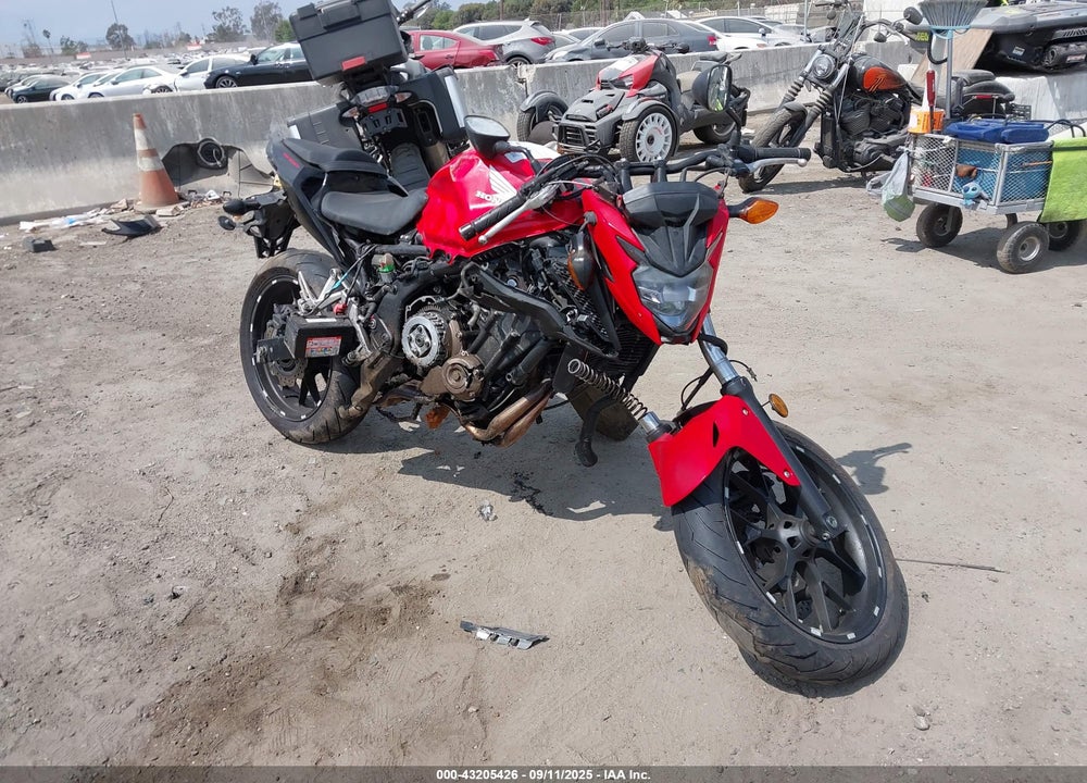 2017 HONDA CB500 FA - ABS VIN: MLHPC4508H5400101