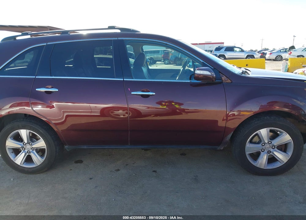 2013 ACURA MDX VIN: 2HNYD2H41DH504529