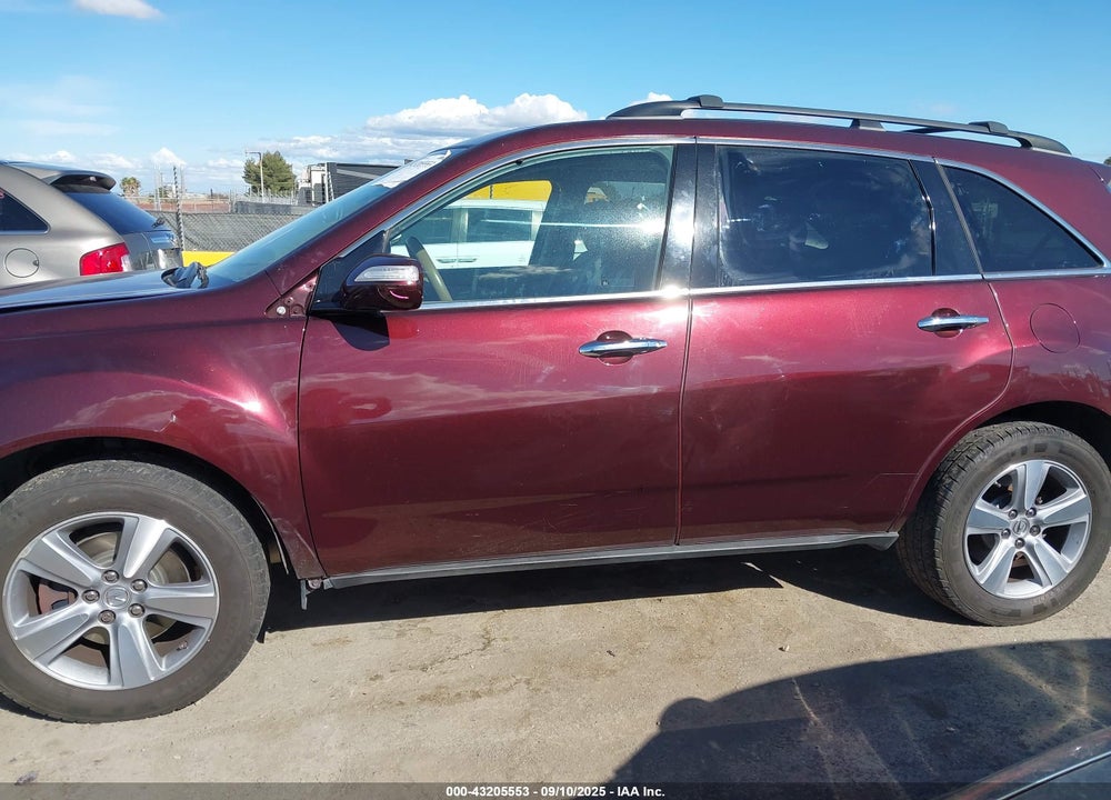 2013 ACURA MDX VIN: 2HNYD2H41DH504529