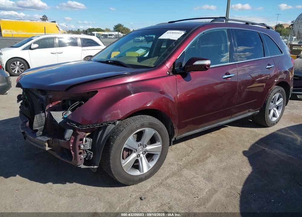 2013 ACURA MDX VIN: 2HNYD2H41DH504529